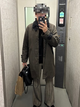 「koe（コエ）のアイテム」を使った、KTRさん（メンズ・176cm）の冬コーディネート