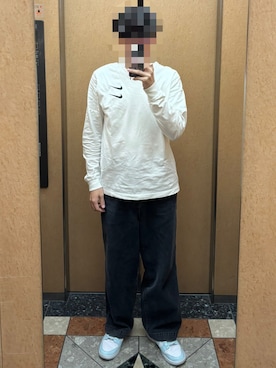 「NIKE（ナイキ）のアイテム（トップス）」を使った、KTRさん（メンズ・176cm）の夏コーディネート