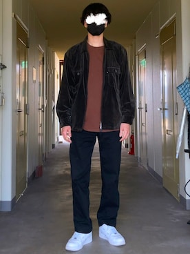 「SEVENDAYS=SUNDAY（セブンデイズサンデイ）のアイテム（チノパンツ）」を使った、KTRさん（メンズ・176cm）の春コーディネート