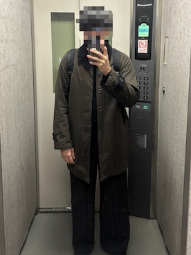 「Dr. Martens（ドクターマーチン）のアイテム（シューズ）」を使った、KTRさん（メンズ・176cm）の秋コーディネート