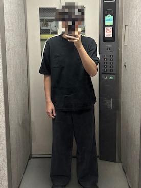 「NEW BALANCE（ニューバランス）のアイテム（サンダル）」を使った、KTRさん（メンズ・176cm）の秋コーディネート