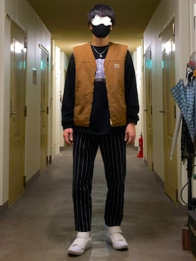 「Herden（ハーデン）のアイテム」を使った、KTRさん（メンズ・176cm）の秋コーディネート