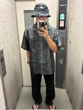 「アイテム（サンダル）」を使った、KTRさん（メンズ・176cm）の秋コーディネート