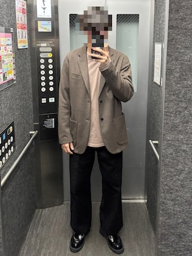 「レースアップシューズ」｜KTRさん（メンズ・176cm）の春コーディネート