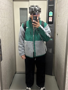 「NIKE」｜「アイテム（スウェットパンツ）」を使った、KTRさん（メンズ・176cm）の冬コーディネート