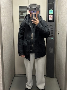 「UNIQLO（ユニクロ）のアイテム（ブルゾン）」を使った、KTRさん（メンズ・176cm）の冬コーディネート