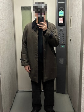 「UNIQLO（ユニクロ）のアイテム（スウェット、ブラック系）」を使った、KTRさん（メンズ・176cm）の春コーディネート