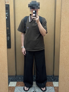 「Confirm（コンファーム）のアイテム」を使った、KTRさん（メンズ・176cm）の夏コーディネート