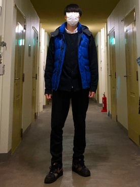 KTRさん（メンズ・176cm）の冬コーディネート