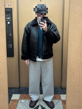 「SUBU(スブ)のアイテム」を使った、KTRさん(メンズ・176cm)の冬コーディネート