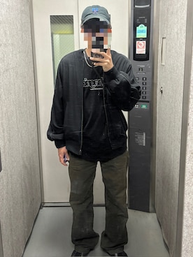 「HARE（ハレ）のアイテム（ジャケット/アウター）」を使った、KTRさん（メンズ・176cm）の春コーディネート