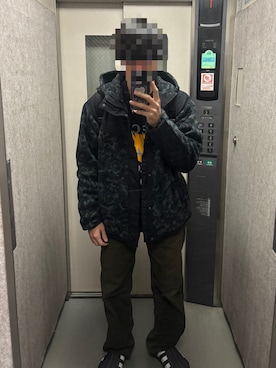 「アイテム（サンダル）」を使った、KTRさん（メンズ・176cm）の秋コーディネート