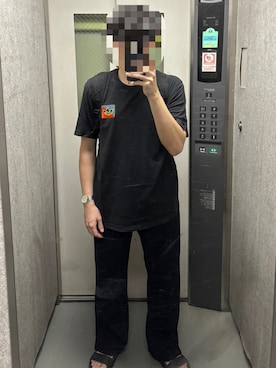 「NEW BALANCE（ニューバランス）のアイテム（サンダル）」を使った、KTRさん（メンズ・176cm）の秋コーディネート