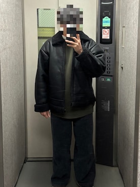 KTRさん（メンズ・176cm）の冬コーディネート