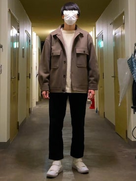 KTRさん（メンズ・176cm）の冬コーディネート