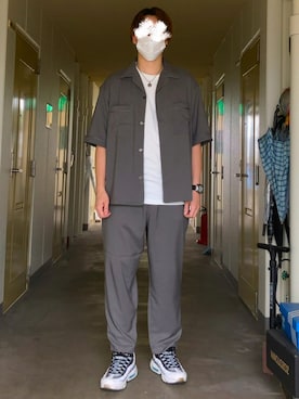 KTRさん（メンズ・176cm）の夏コーディネート