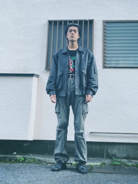 「フリマ」｜アサヒさん（メンズ・173cm）の秋コーディネート