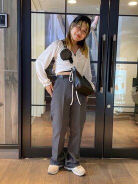 ぽむまるさん（レディース・150cm）の秋コーディネート