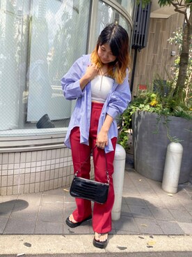 ぽむまるさん（レディース・150cm）の夏コーディネート