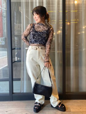 ぽむまるさん（レディース・150cm）の夏コーディネート