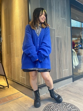 「ニット/セーター」｜ぽむまるさん（レディース・150cm）の冬コーディネート