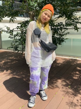 ぽむまるさん（レディース・150cm）の春コーディネート