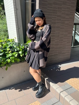 「SPINNS(スピンズ)のアイテム(パーカー)」を使った、ぽむまるさん(レディース・150cm)の秋コーディネート