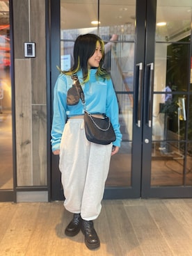 ぽむまるさん（レディース・150cm）の冬コーディネート