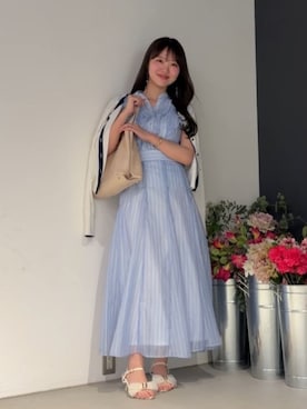 「natural couture（ナチュラルクチュール）のアイテム」を使った、みず・チャンさん（レディース・157cm）の春コーディネート