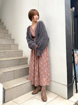 みず・チャンさん（レディース・157cm）の秋コーディネート