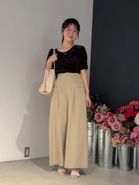 みず・チャンさん(レディース・157cm)の春コーディネート