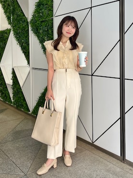 「アイテム（パンツ）」を使った、みず・チャンさん（レディース・157cm・20代）の夏コーディネート