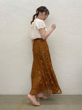 みず・チャンさん（レディース・157cm）の夏コーディネート