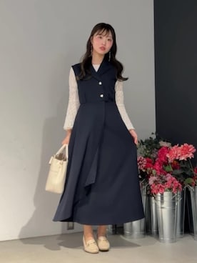 みず・チャンさん(レディース・157cm)の冬コーディネート