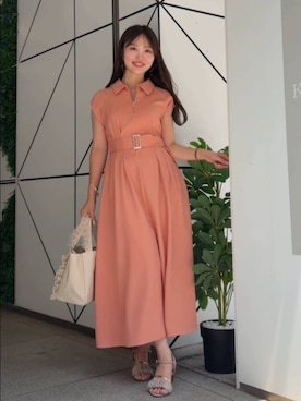 みず・チャンさん（レディース・157cm）の夏コーディネート