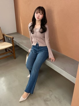 みず・チャンさん（レディース・157cm）の冬コーディネート