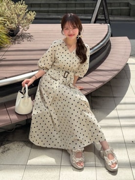 「natural couture（ナチュラルクチュール）のアイテム」を使った、みず・チャンさん（レディース・157cm）の春コーディネート