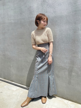 みず・チャンさん（レディース・157cm）の夏コーディネート