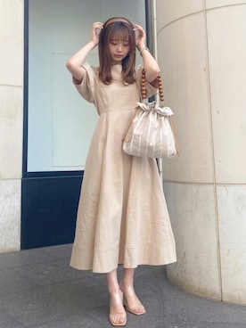 みず・チャンさん（レディース・157cm）の春コーディネート