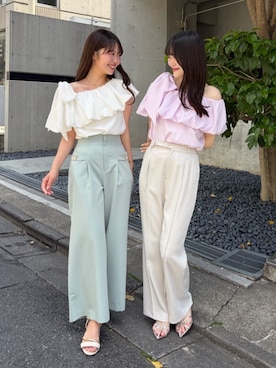 みず・チャンさん(レディース・157cm)の春コーディネート