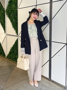 みず・チャンさん（レディース・157cm）の冬コーディネート