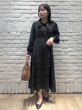 「OPAQUE.CLIP（オペークドットクリップ）のアイテム（バッグ）」を使った、 wakanaさん（レディース・158cm）の春コーディネート