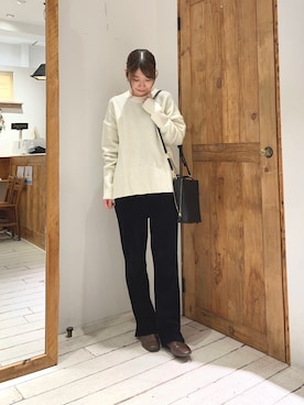 Honokaさん（レディース・157cm）の冬コーディネート