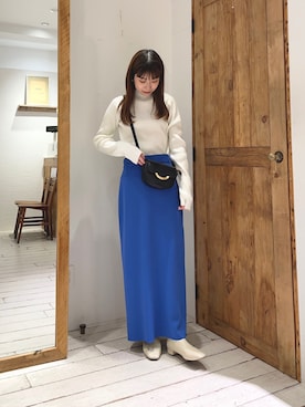 Honokaさん（レディース・157cm）の冬コーディネート