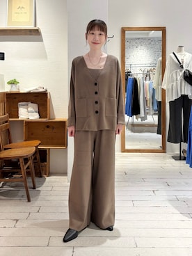 「アイテム（アンサンブル）」を使った、Honokaさん（レディース・157cm）の秋コーディネート