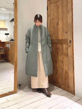 Honokaさん（レディース・157cm）の冬コーディネート