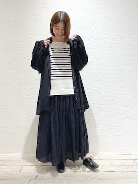 「テンセル」｜Honokaさん（レディース・157cm）の夏コーディネート