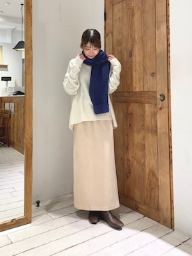 Honokaさん（レディース・157cm）の冬コーディネート