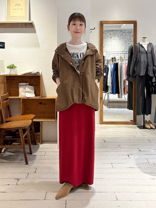 【26AW・Du noir】ナロースカート