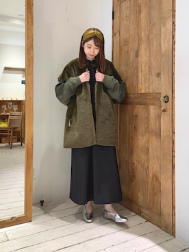 「秋色コーデ」｜「アイテム（ワンピース/ドレス）」を使った、Honokaさん（レディース・157cm）の秋コーディネート